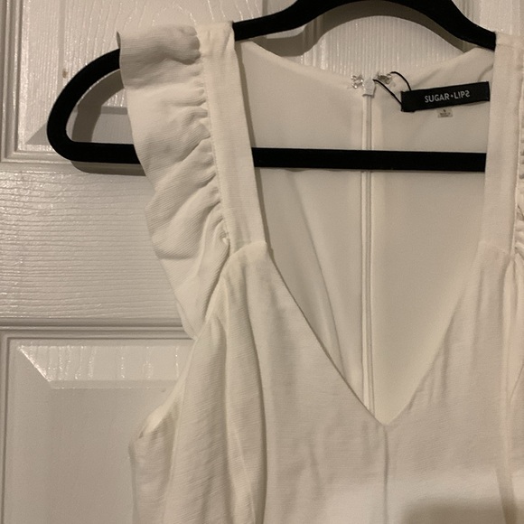 Ladies White Jumper - Picture 4 of 12